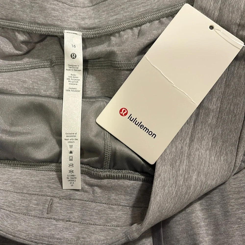 Lululemon Ready to Rulu HR Jogger, Heathered Core Medium Grey, Size 16 - Picture 4 of 6